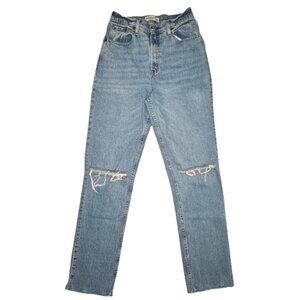 Abercrombie & Fitch Jeans Womens Size 29 Long Ultra High Rise 90s Straight Curve